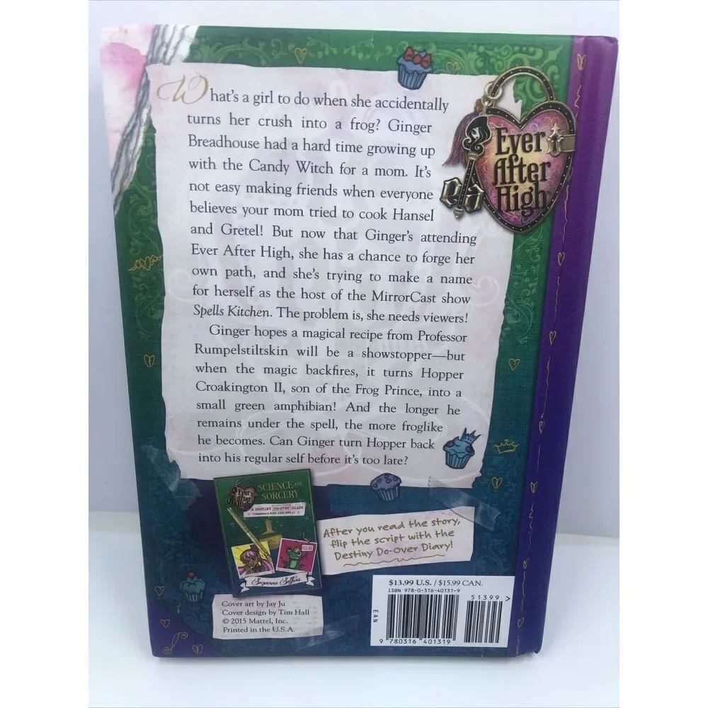 Ever after High: Kiss and Spell by Suzanne Selfors (2015, Hardcover)